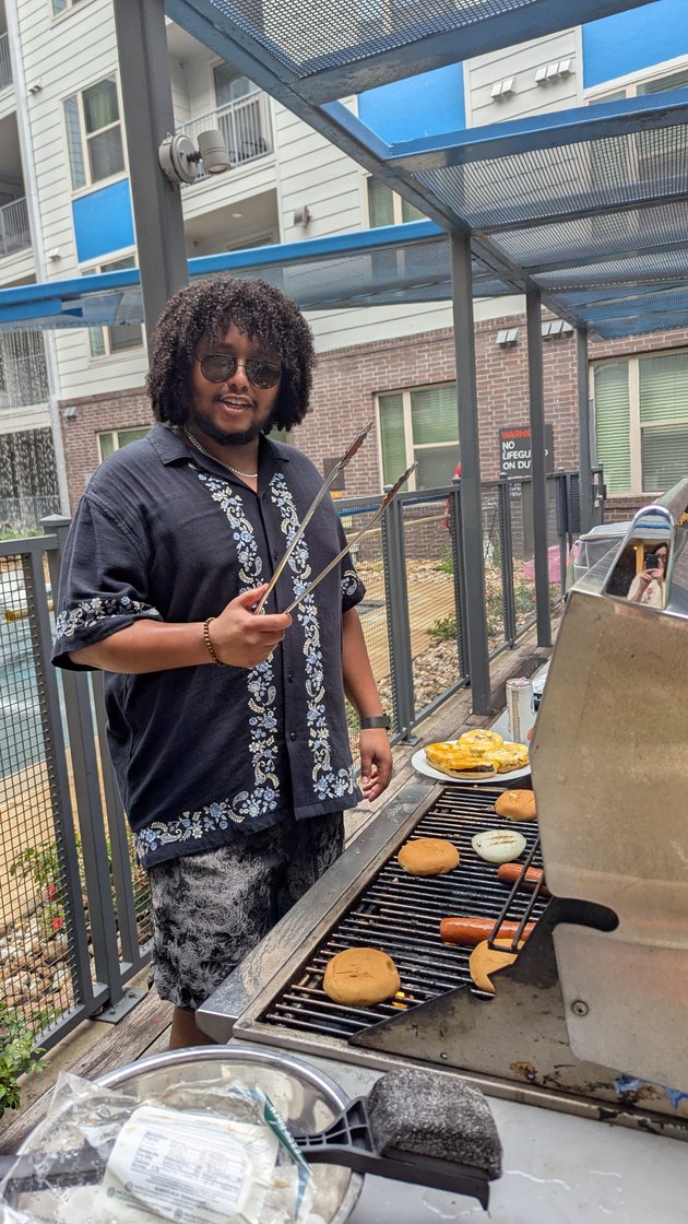 4th of July with Sami Grilling