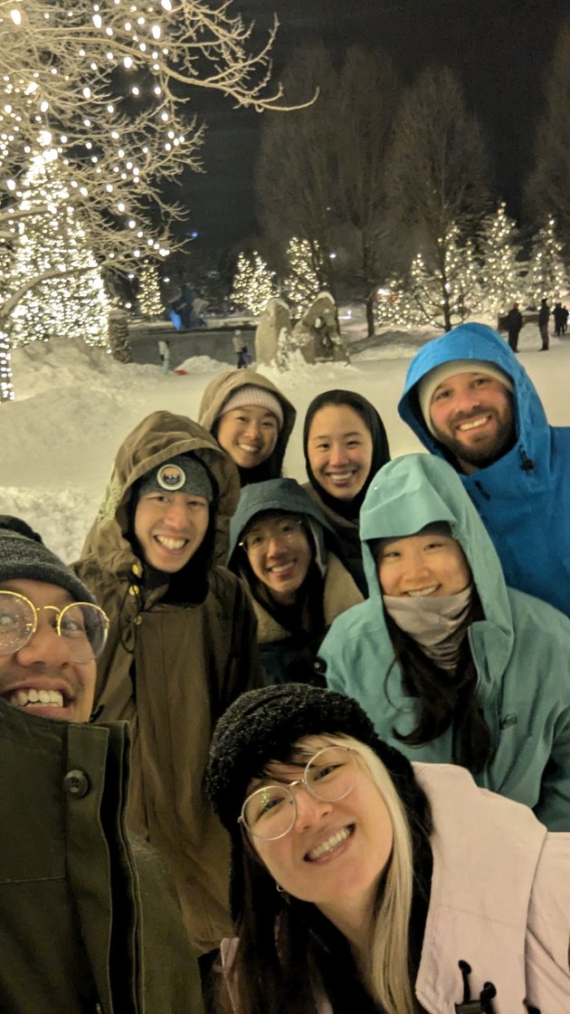 Walking in Breckenridge